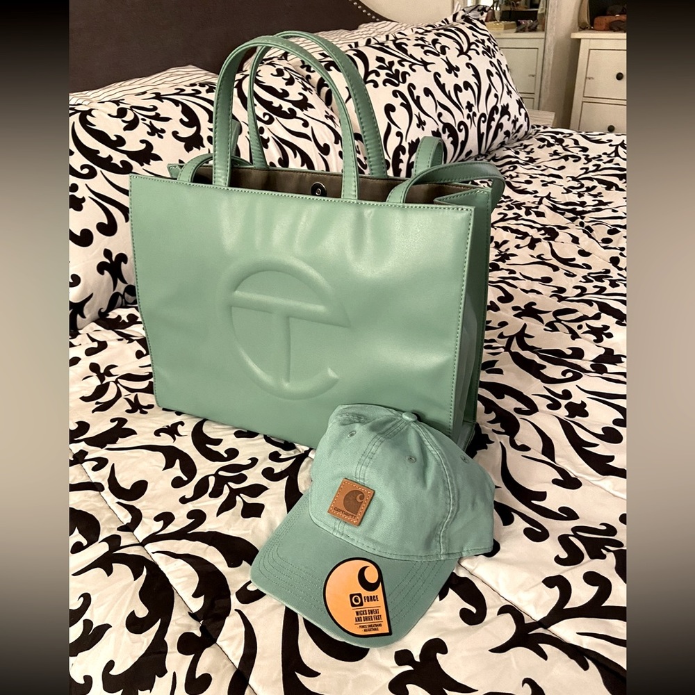 Sage Green Medium Telfar Tote Bag